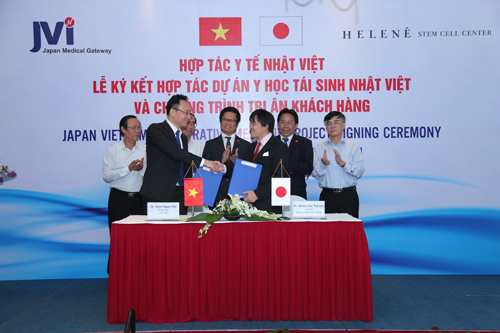Triển khai dự án Y học tái sinh Nhật Việt điều trị bệnh ung thư